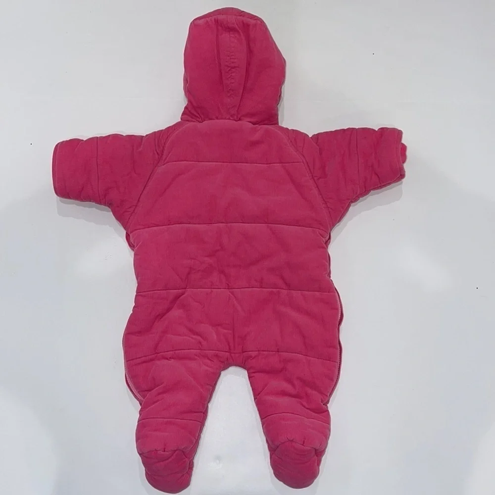RALPH LAUREN PINK SNOWSUIT size 3 months.